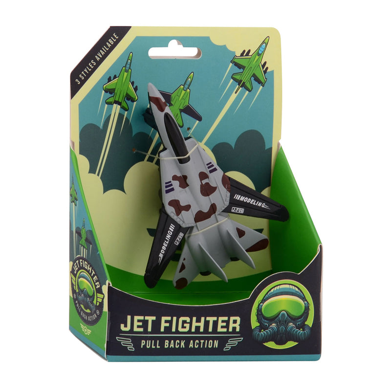 Johntoy gegoten camouflage straaljager