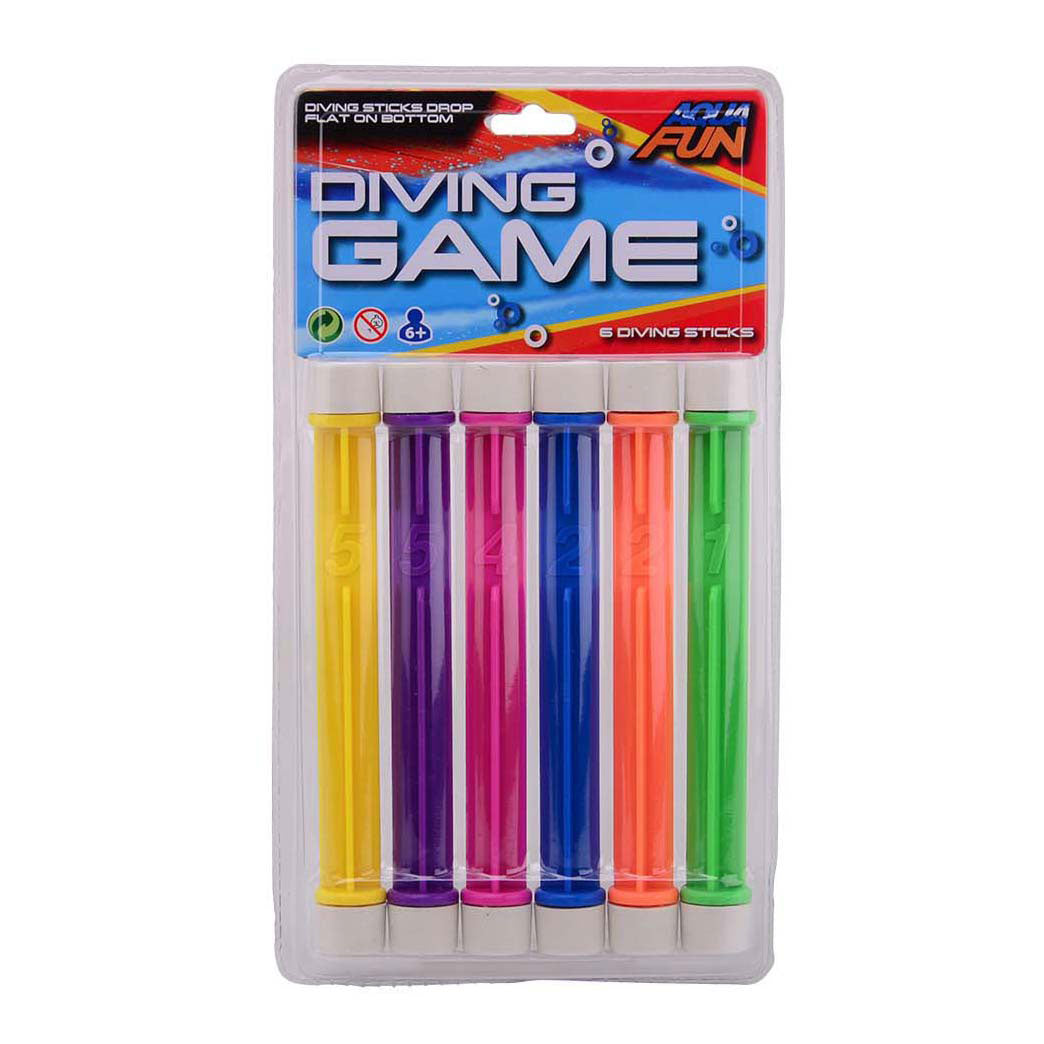 Johntoy aqua fun duikstaafjes, 6st.