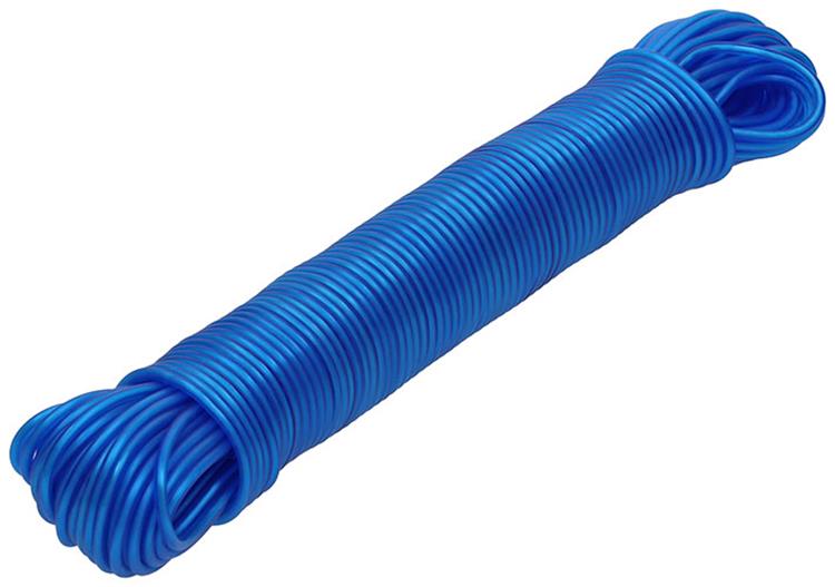 Mack 1014009 - waslijndraad pp blauw streng 3mm 30m | 5 stuks