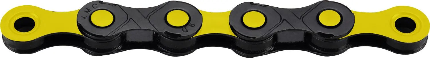 KMC Fietsketting DLC ​​12 - 126 schakels (Geel Zwart)