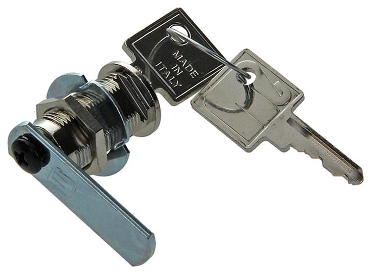 Mack 1014021 - brievenkastslot vernikkeld 25 mm | 5 stuks