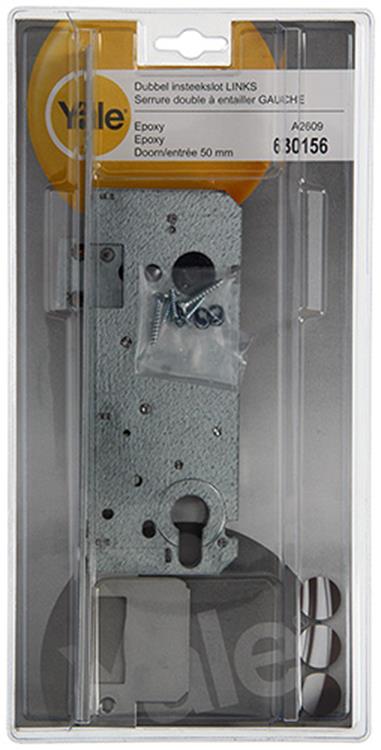 Yale 1019052 - 1 insteekslot z cil.dubbel l a2609 50mm | 1 stuks