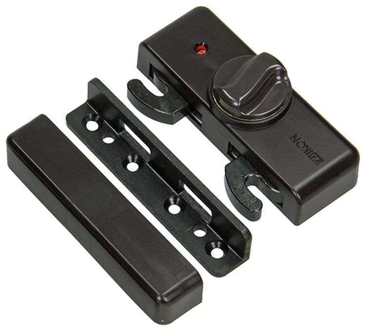 Yale 1019092 - vensteroplegslot, bruin | 1 stuks