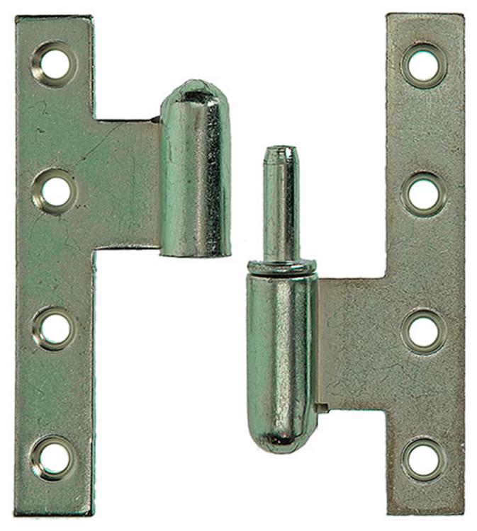 Yale 1019150 - 3 zware paumel.verz.rechte hoek rechts 110x80mm | 5 stuks