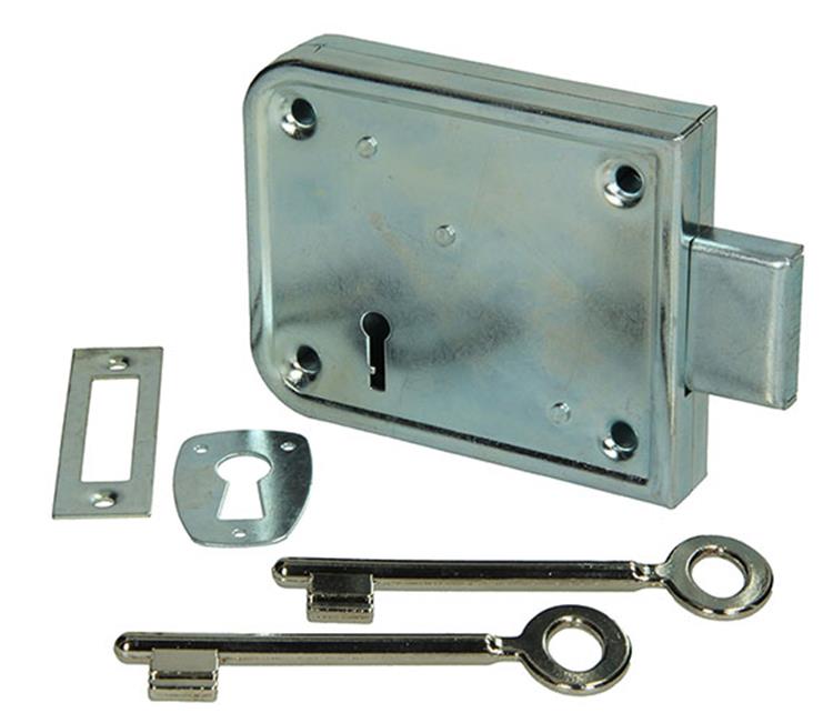 Yale 1019172 - 1 oplegkelderslot verz.l r 70mm | 3 stuks