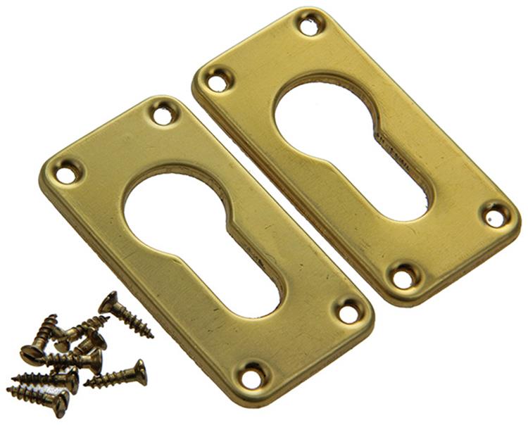 Yale 1019196 - 2 messing bekleding. profielcilind. pa250 | 3 stuks