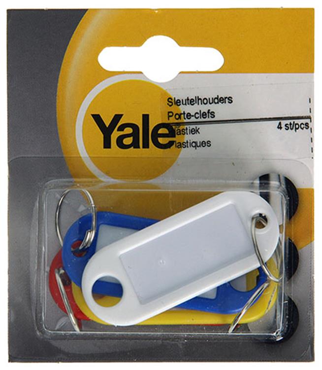 Yale 1019202 - 4 sleutelhouders plastiek | 10 stuks