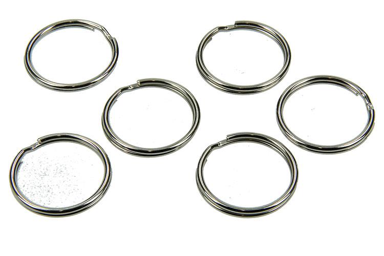 Yale 1019227 - 6 sleutelringen 30mm | 10 stuks