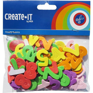 Create-it schuimcijfers 100 stuks