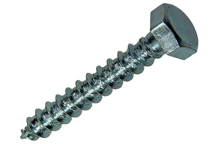 Mack 1017415 - houtdraadbout staal verzinkt 7 st 8 x 50 mm | 5 stuks