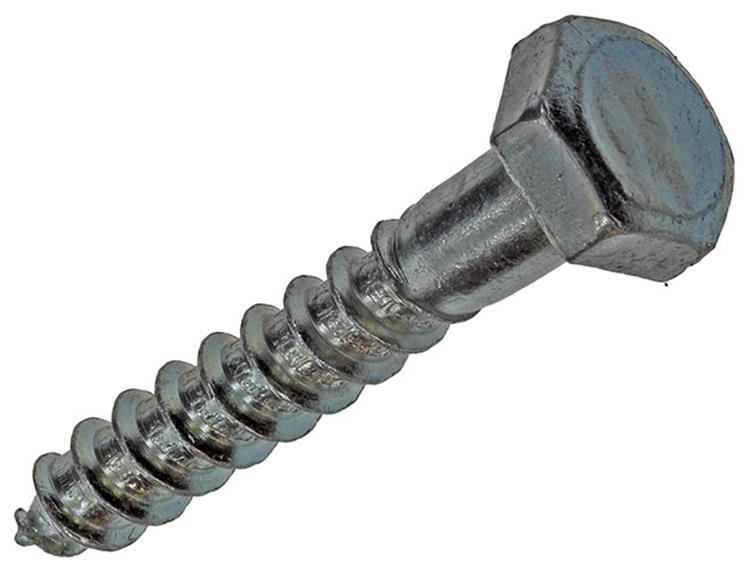 Mack 1017423 - houtdraadbout staal verzinkt 1 st 10 x 60 mm | 10 stuks