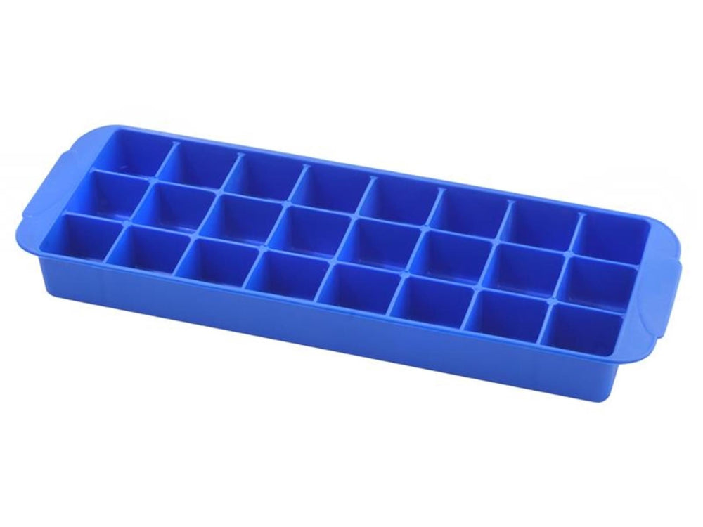 Metaltex flexcibel ijsbokjes bakje blauw