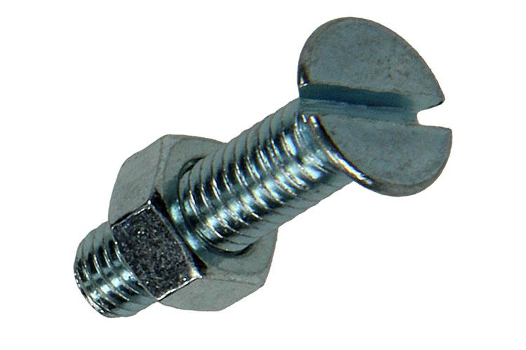 Mack 1017500 - metaalschroef verz. kop + moer verz. 15st m5 x 20 mm | 10 stuks