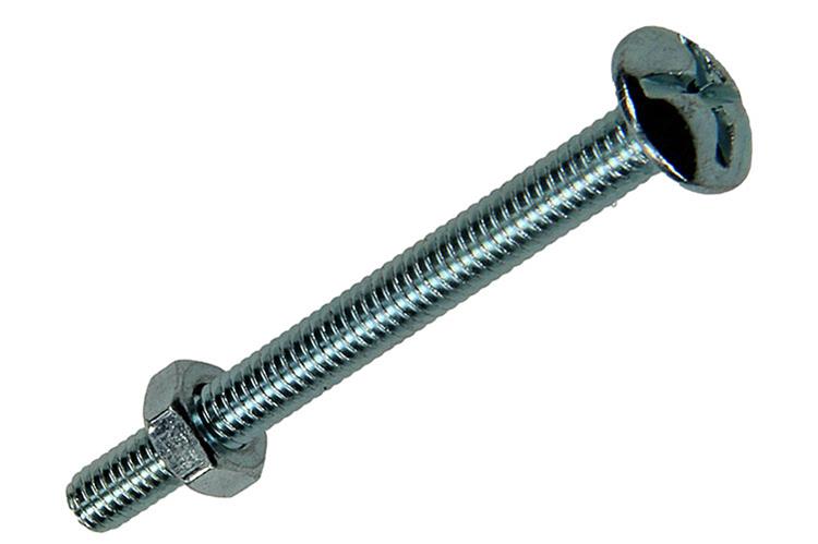 Mack 1017543 - kachelbout + moer staal verzinkt 14 st m4 x 40 mm | 10 stuks