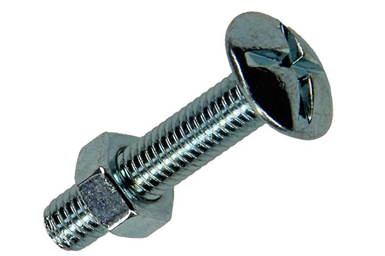 Mack 1017546 - kachelbout + moer staal verzinkt 14 st m5 x 25 mm | 5 stuks