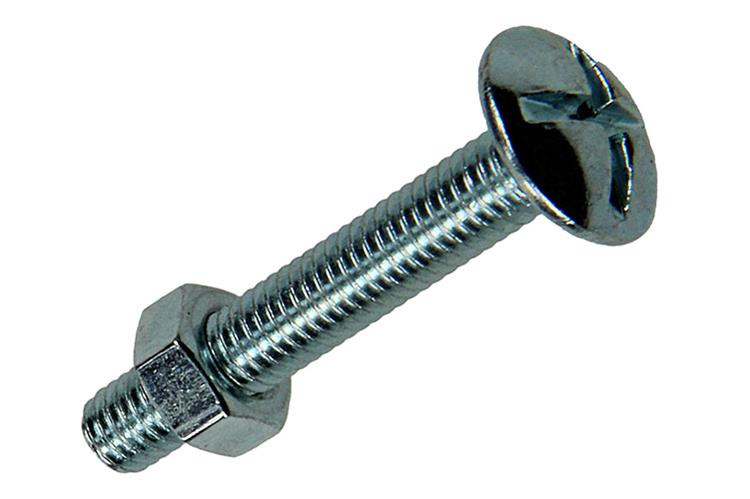 Mack 1017547 - kachelbout + moer staal verzinkt 12 st m5 x 30 mm | 5 stuks