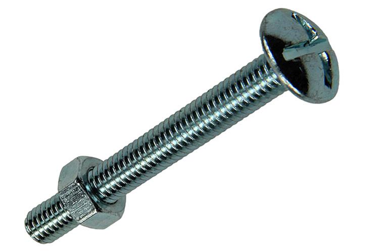 Mack 1017548 - kachelbout + moer staal verzinkt 10 st m5 x 40 mm | 5 stuks