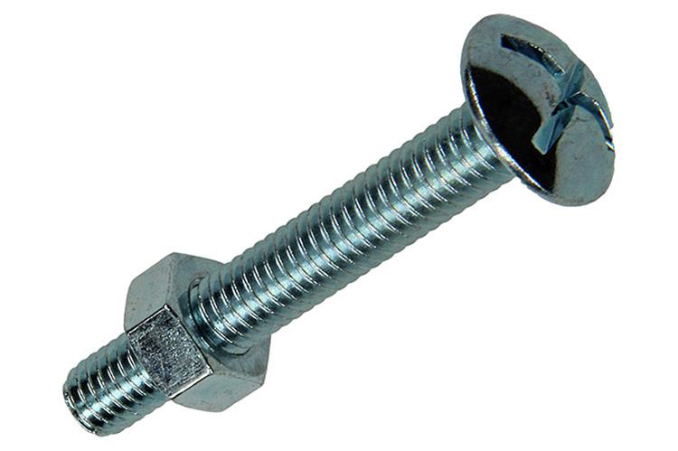 Mack 1017554 - kachelbout + moer staal verzinkt 7 st m6 x 40 mm | 5 stuks