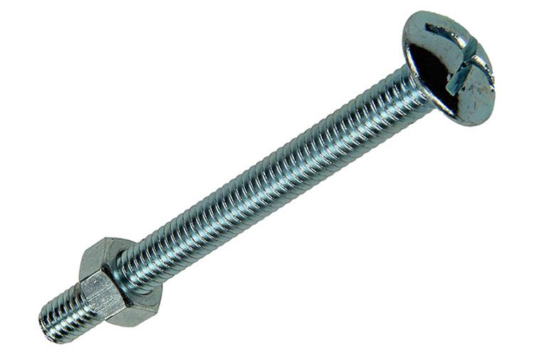 Mack 1017556 - kachelbout + moer staal verzinkt 5 st m6 x 60 mm | 10 stuks