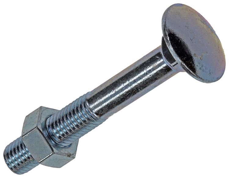 Mack 1017577 - houtbout + moer staal verzinkt4 st m7 x 50 mm | 5 stuks