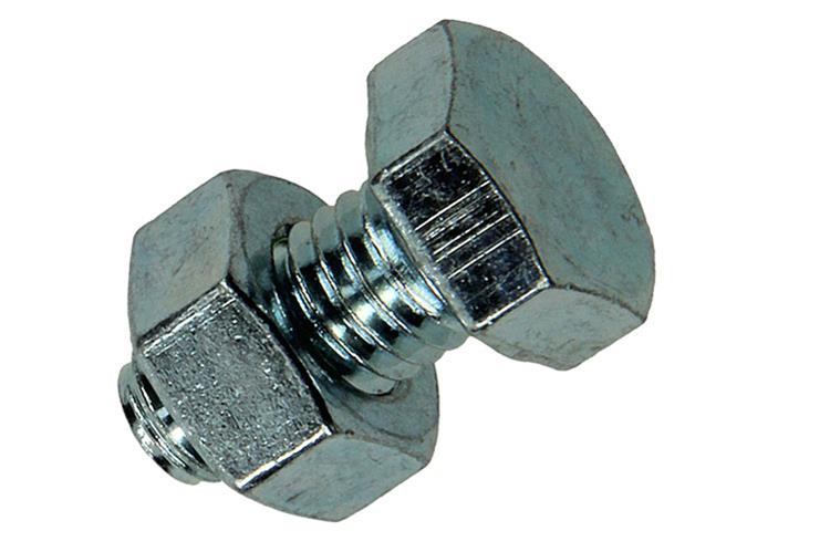 Mack 1017611 - tapbout + moer staal verzinkt 8 st m8 x 16 mm | 10 stuks