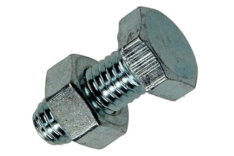 Mack 1017612 - tapbout + moer staal verzinkt 7 st m8 x 20 mm | 10 stuks