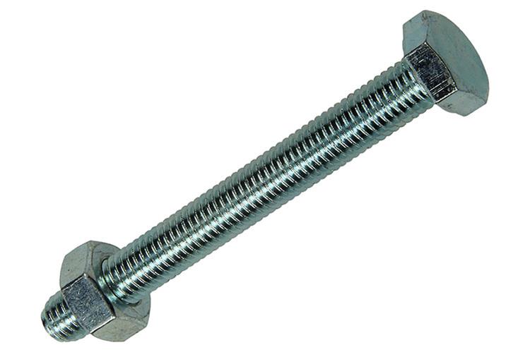 Mack 1017626 - tapbout + moer staal verzinkt 1 st m10 x 90 mm | 10 stuks