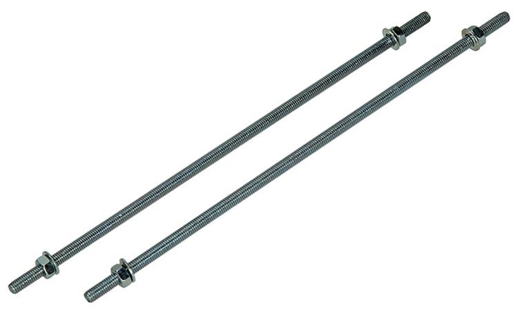 Mack 1017661 - draadeinde + sluitring + moer verz. 2st m5 x 200 mm | 10 stuks