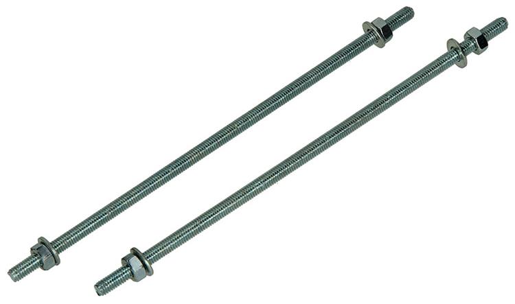 Mack 1017662 - draadeinde + sluitring + moer verz. 2st m6 x 200 mm | 10 stuks