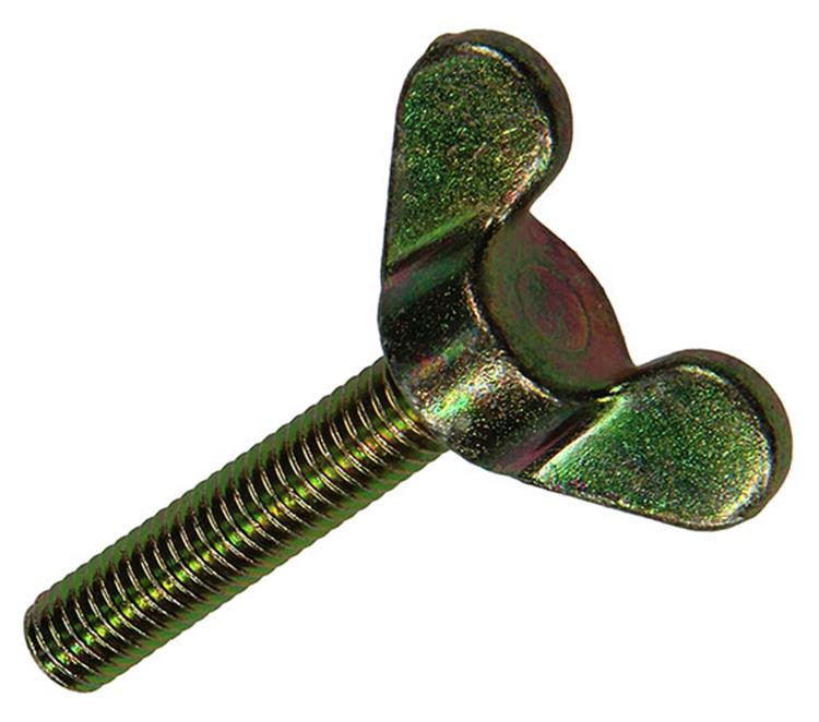 Mack 1017702 - vleugelschroef geelverzinkt 3 st m6 x 30 mm | 10 stuks