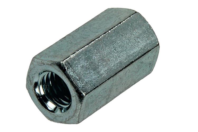 Mack 1017705 - zeskant verbindingsmoer verzinkt 2 st m8 | 10 stuks