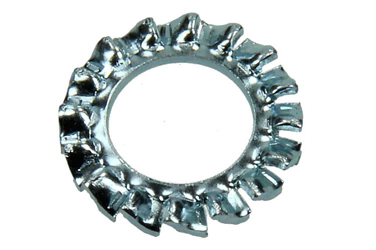 Mack 1017751 - tandveerring staal verzinkt 10 st m10 | 10 stuks
