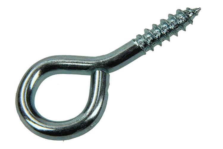 Mack 1017774 - schroefoog staal verzinkt 7 st 4,5 x 25 mm | 10 stuks