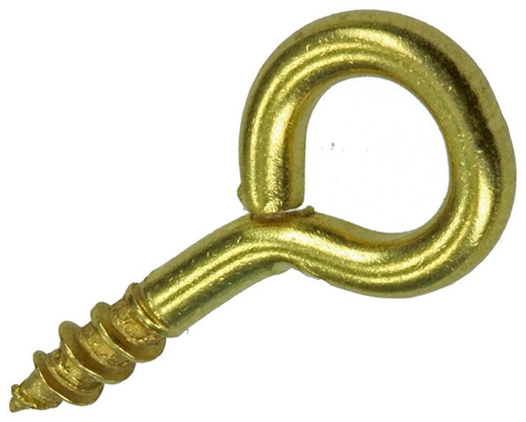 Mack 1019693 - schroefoog messing 4 st 3,0 x 16mm | 10 stuks