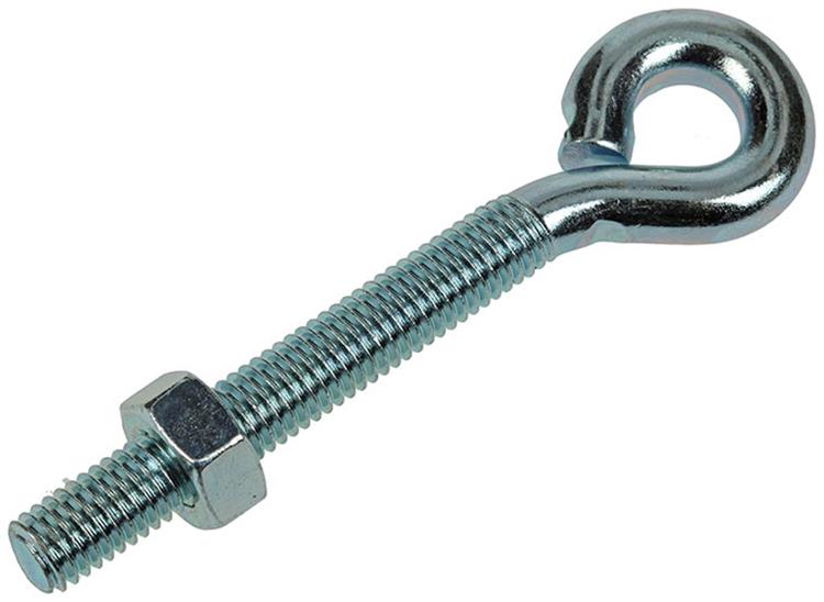 Mack 1017793 - schroefoog metrisch + moer verzinkt 2 st m8 x 60 mm | 5 stuks