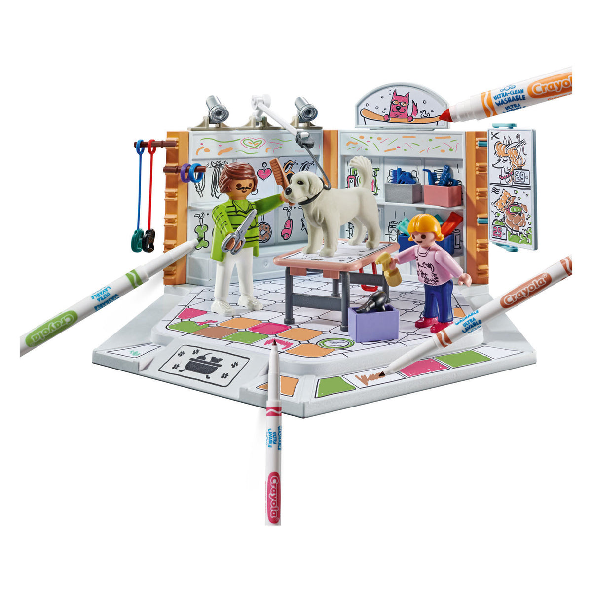 Playmobil color hondensalon - 71514