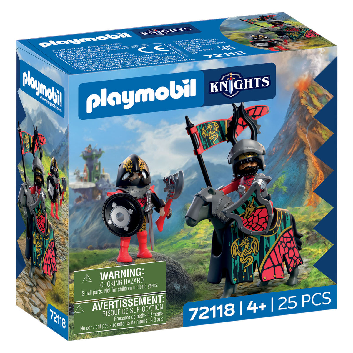 Playmobil knights drakenridder leider - 72118