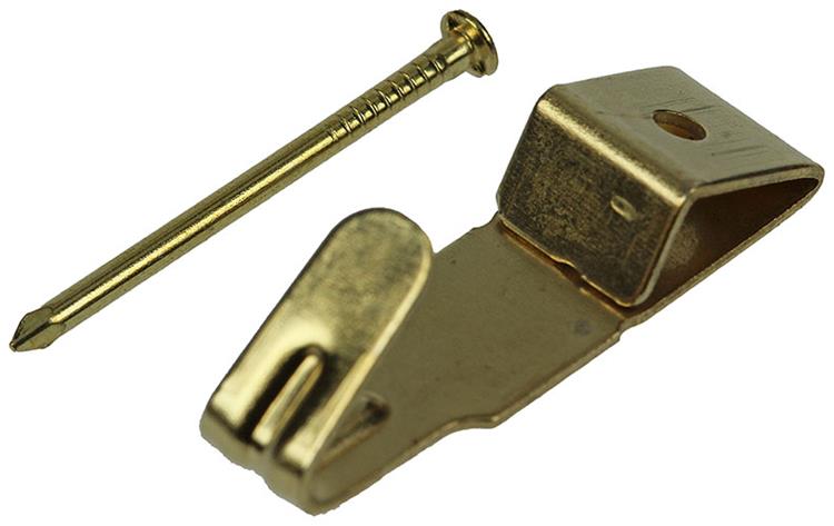 Mack 1017854 - kaderhaak staal vermessingd 10 st 8 x 29 mm | 10 stuks