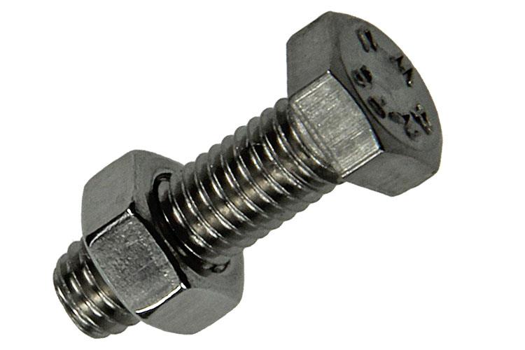 Mack 1019837 - tapbout + moer roestvrijstaal 7 st m5x16 | 10 stuks