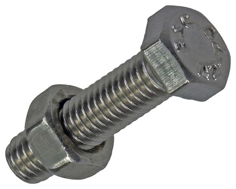 Mack 1019838 - tapbout + moer roestvrijstaal 6 st m5x20 | 10 stuks