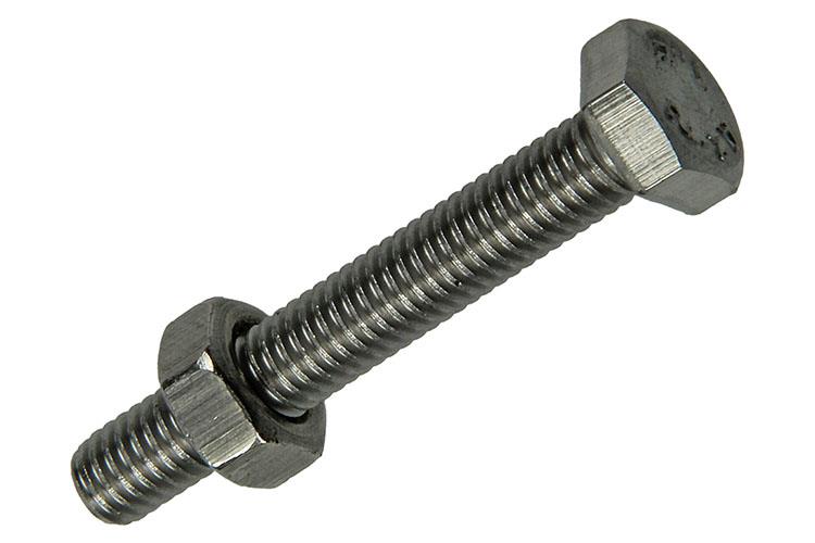 Mack 1019843 - tapbout + moer roestvrijstaal 4 st m6x40 | 10 stuks