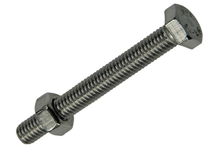 Mack 1019844 - tapbout + moer roestvrijstaal 3 st m6x50 | 10 stuks