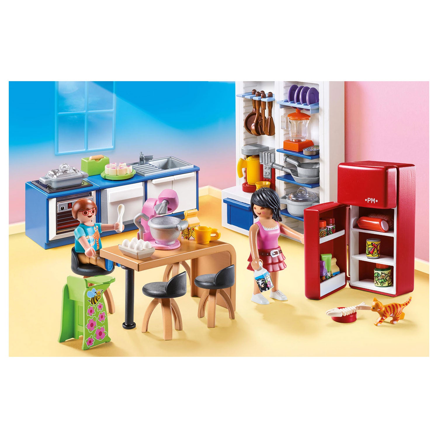 PLAYMOBIL Poppenhuis Leefkeuken 70206