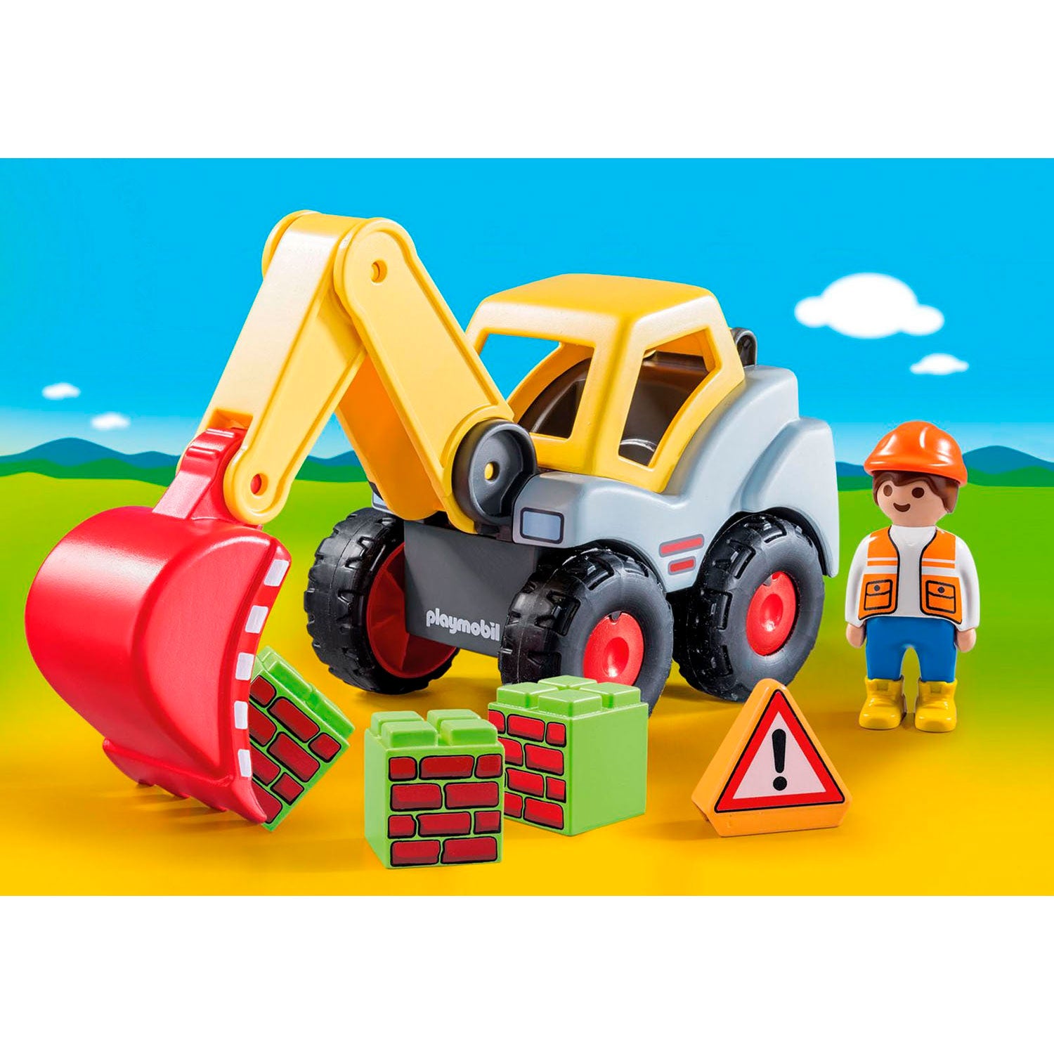 Playmobil 1.2.3. Graaflader-70125