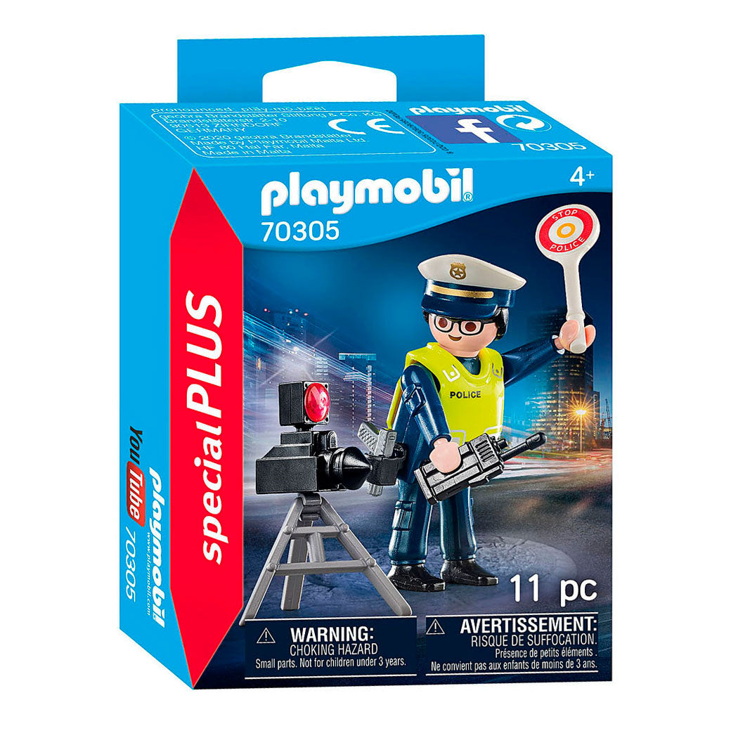 Playmobil 70305 Politieman met Flitcontrole