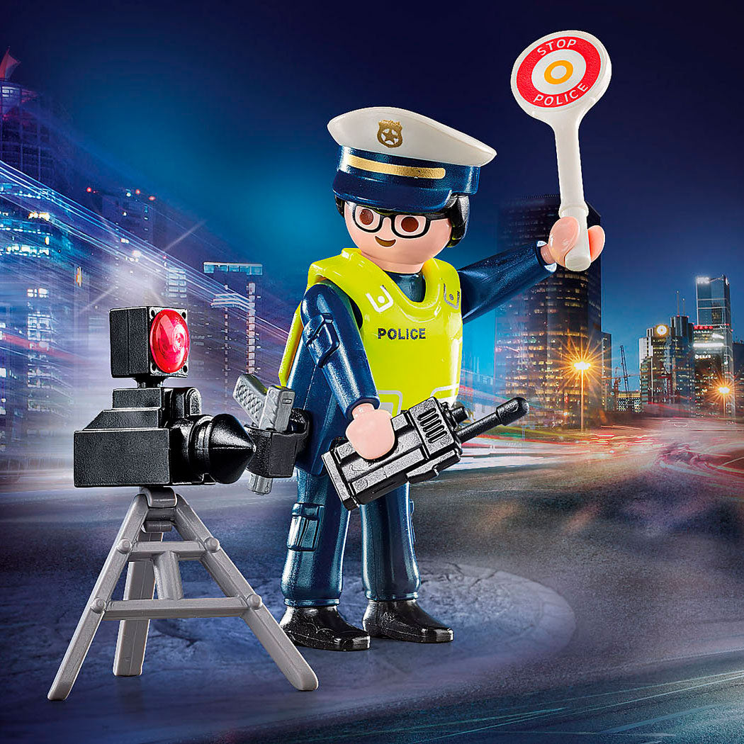 Playmobil 70305 Politieman met Flitcontrole