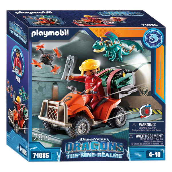 Playmobil dragons: the nine realms icaris quad phil - 71085