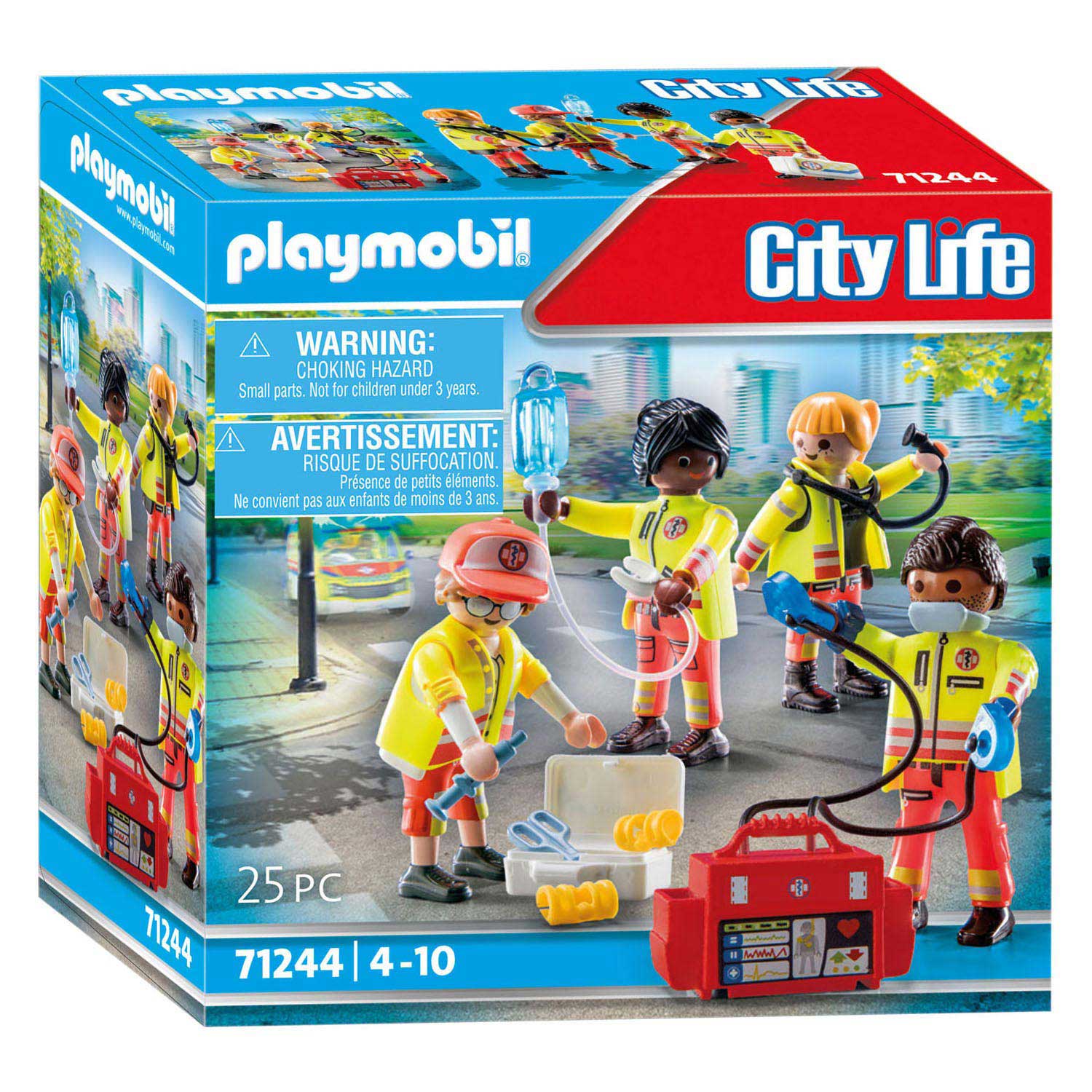 Playmobil city life reddingsteam - 71244