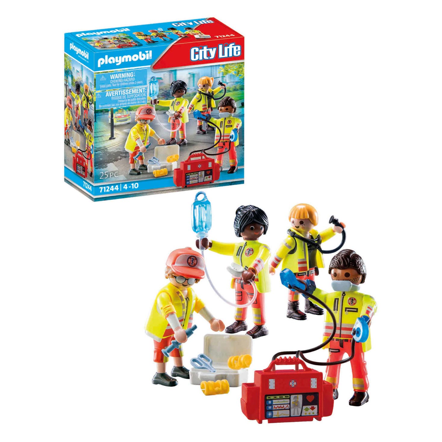 Playmobil city life reddingsteam - 71244