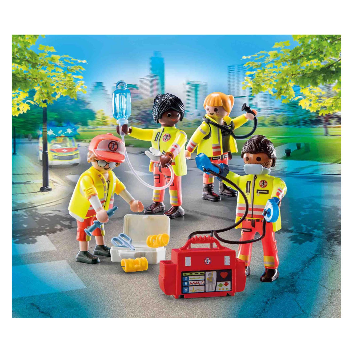 Playmobil city life reddingsteam - 71244